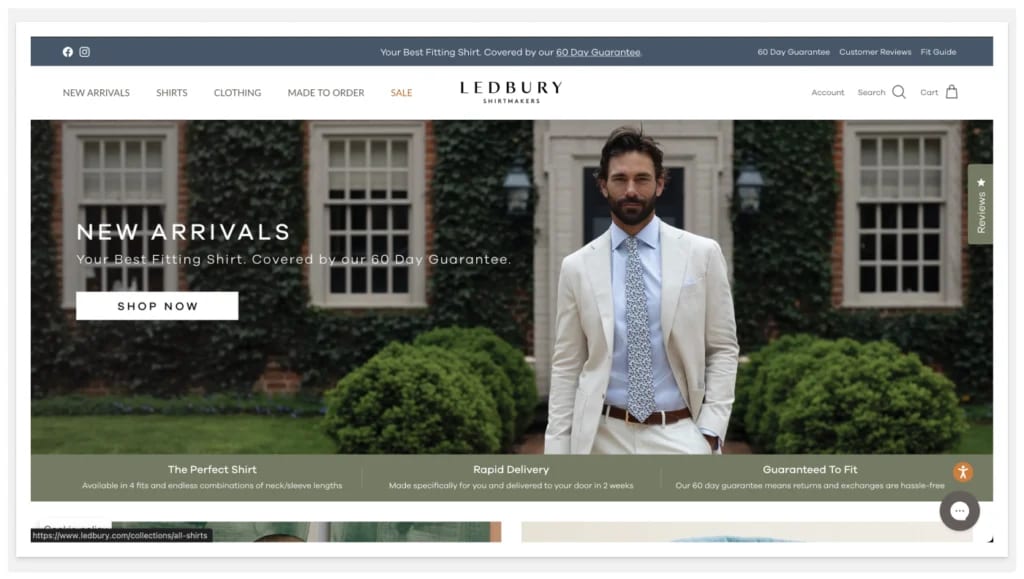 Ledbury's website