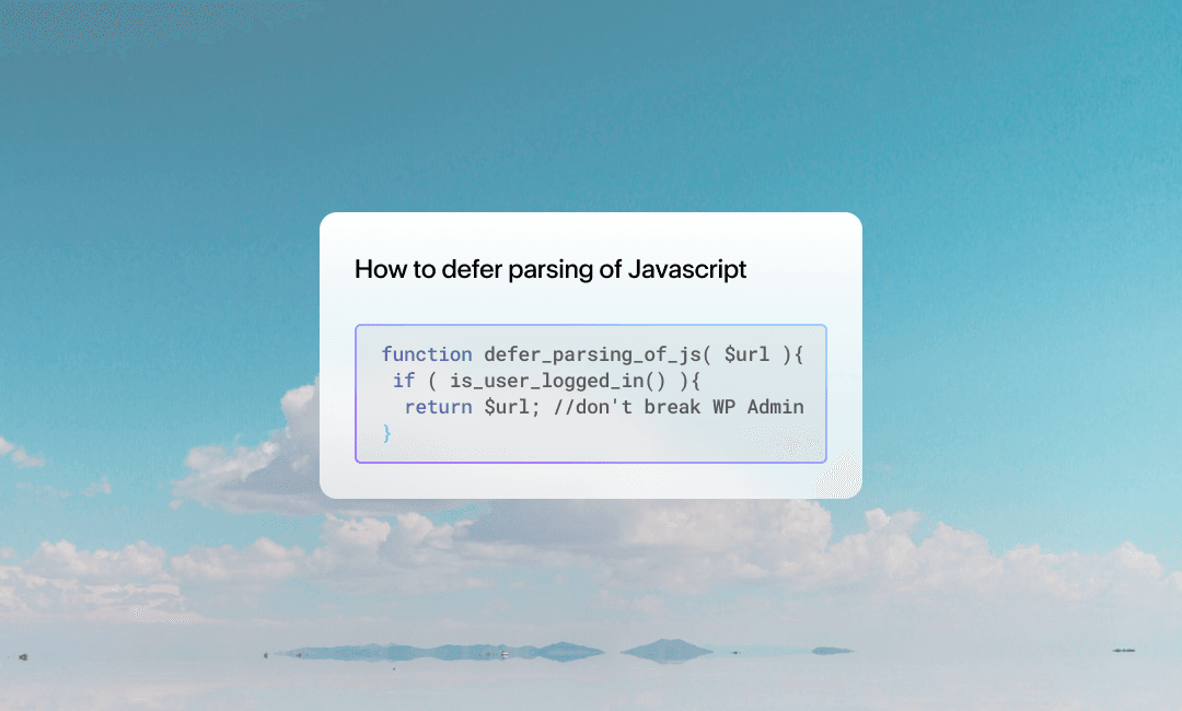 defer parsing javascript defer parsing javascript